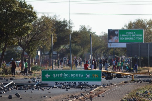 Vanderbijlpark riot Photos: Ettienne van Resnburg