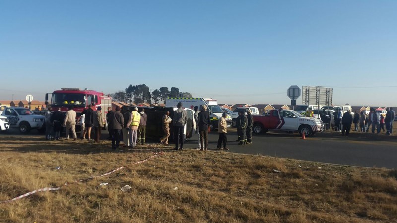 28 injured in two taxi collision, Vanderbijlpark