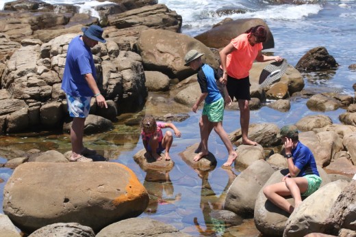 Familietyd in Mosselbaai