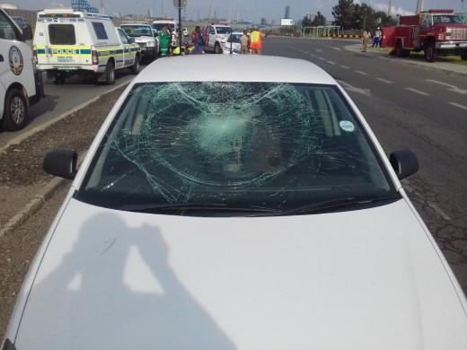 [SASOLBURG] - pedestrian seriously injured in collision.