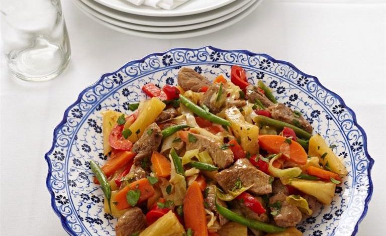 WFD, 2 November, Sweet and sour pork (Medium)