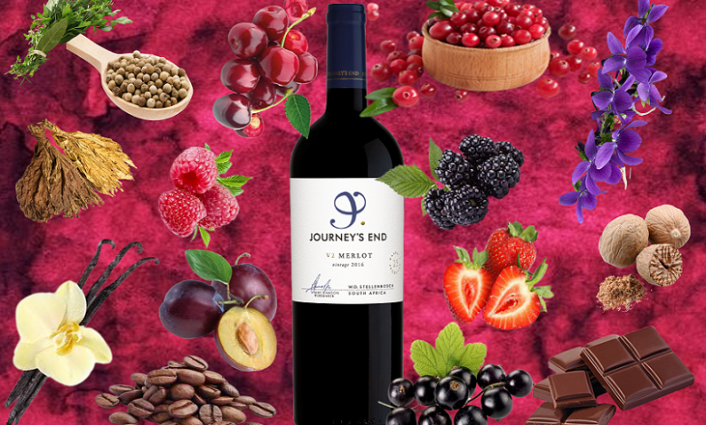 Merlot flavours landscape