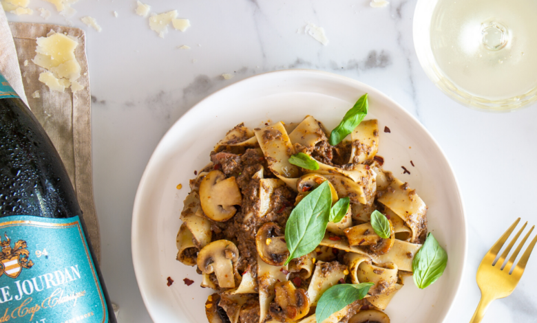 30 DECEMBER - WFD - Mushroom Ragu Pappardelle
