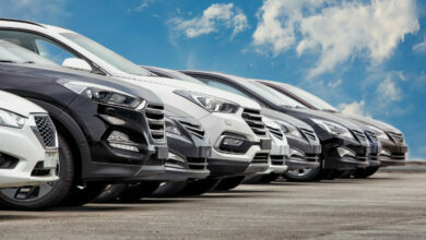 Cars For Sale Stock Lot Row