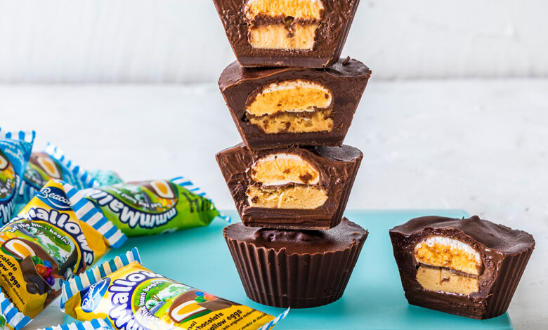 6 MARCH - SUNDAY SPOIL - Peanut butter mmmMallow Egg cups
