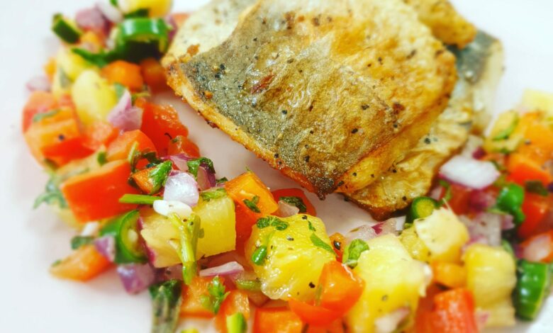 5 MARCH - WFD - Grilled fish with pineapple jicama
