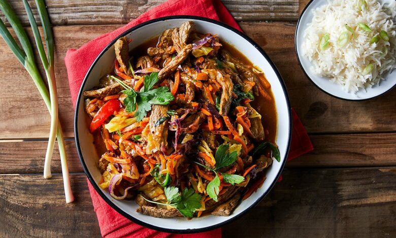 15 JUNE - WFD – Cape Malay beef and cashew nut stir-fry