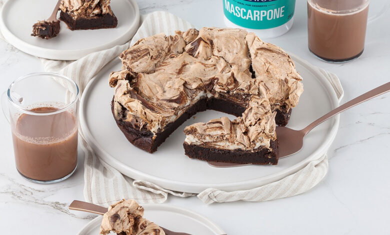 3 JULY - SUNDAY SPOIL - Flourless chocolate meringue cake