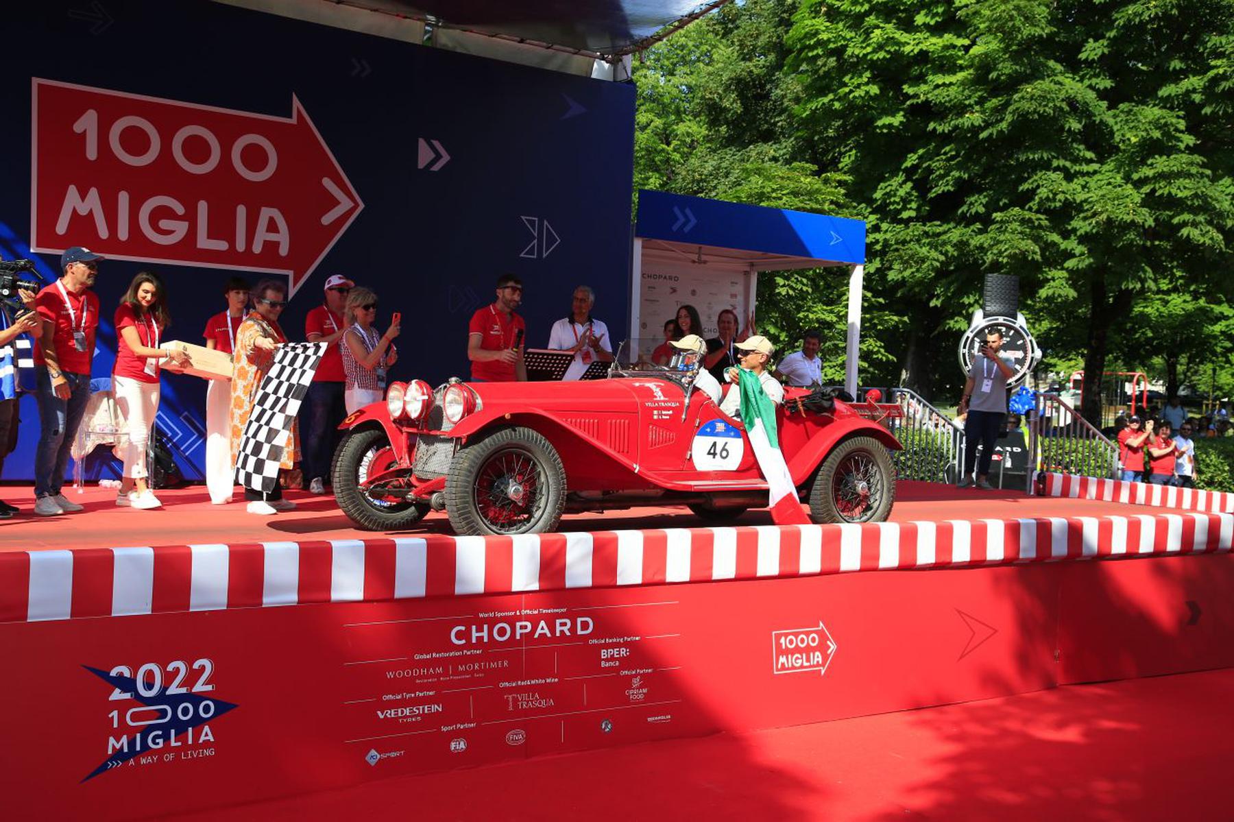 Alfa Romeo 6C 1750 takes podium at 1000 Miglia 2022
