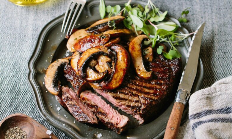 Truffle mushroom steak_Image Credit The South African Mushroom F