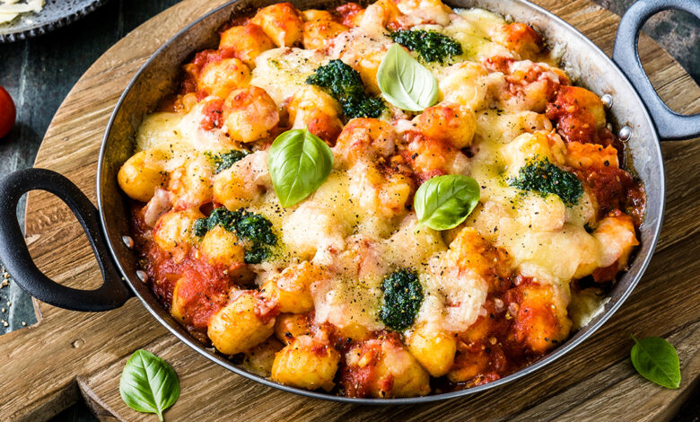 15 AUGUST - MEATLESS MONDAY - Gnocchi and cheese casserole