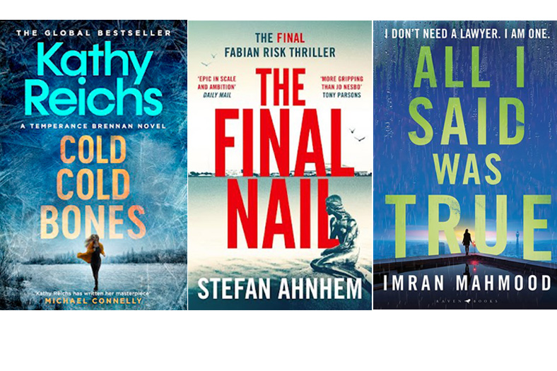 Murder, mystery and thriller books