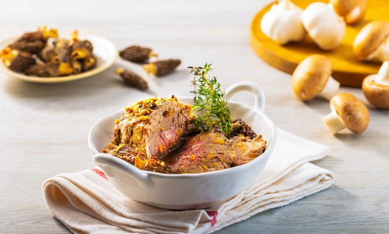 4 OCTOBER - WFD - Beef Tenderloin and Mushrooms Stew