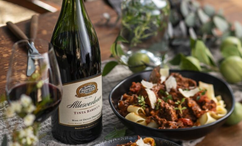 Allesverloren Meaty Ragu With Pappardelle - Tinta Barocca