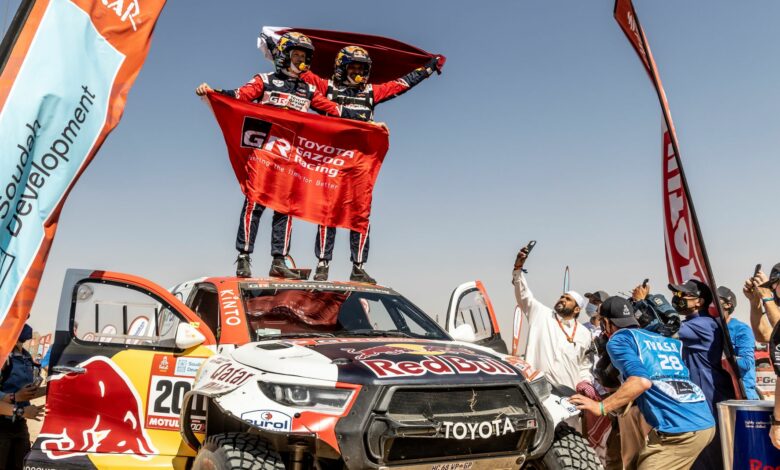 A South African manufactured GR DKR Hilux T1+ has been crowned the winning manufacturer at the inaugural World Rally-Raid Championship (W2RC)_Small