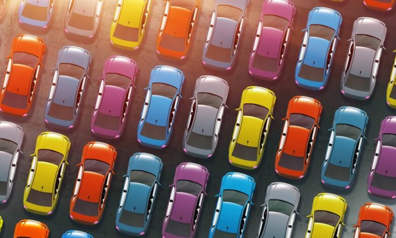 Colorful Cars Inventory
