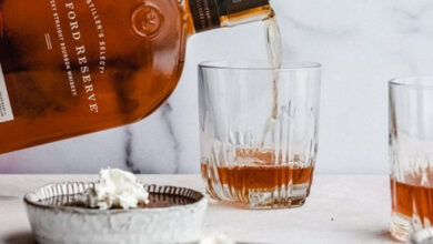 Indulge with chocolate bourbon pots de crème