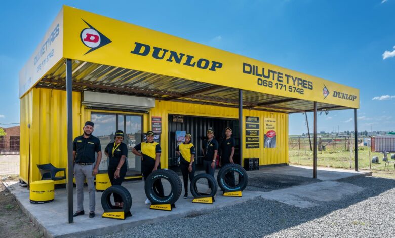 Dilute Tyres in Free State Botshabelo Township