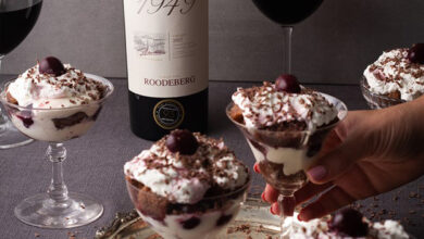 Indulge in layers of decadence with Black Forest trifles