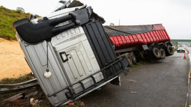 Truck accident