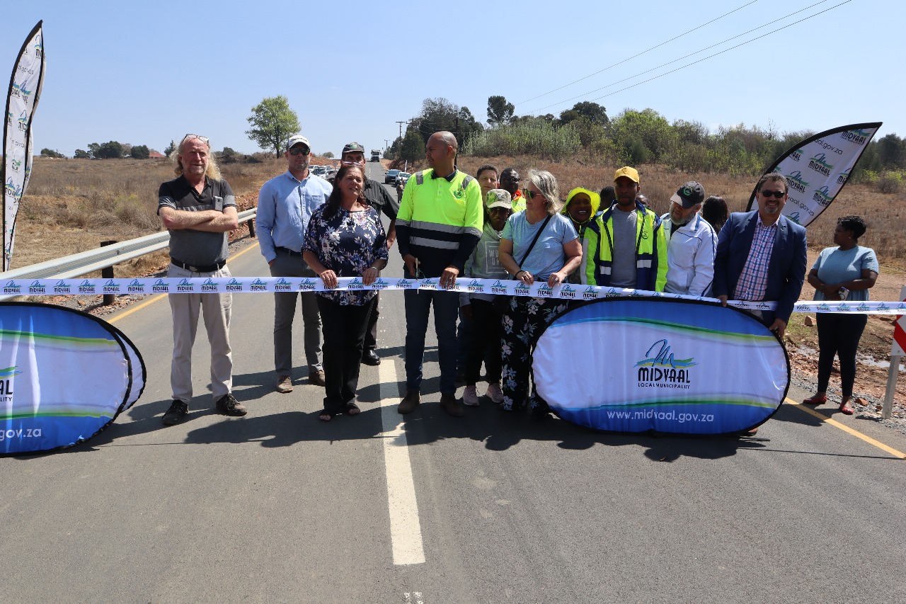 Tar Project Examples Midvaal completes R25 million gravel to tar project | Vaalweekblad