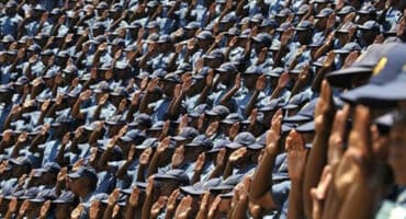 police trainees, police