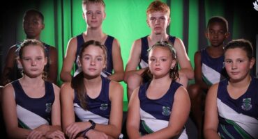 The eight atletes who will be representing Vaalpark Primary School at the SA Athletics Championships