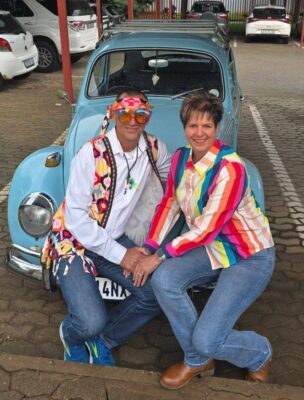 Parkies hou hippie partytjie vir Mnr Coenie