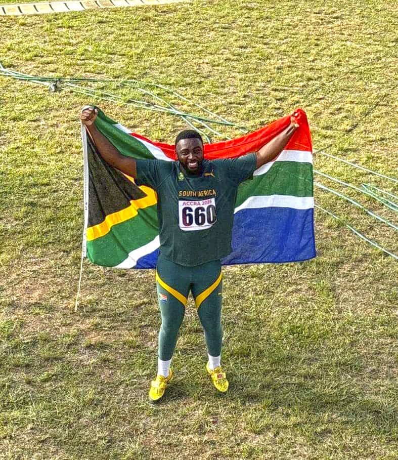 Valie derde beste hamergooier in Afrika