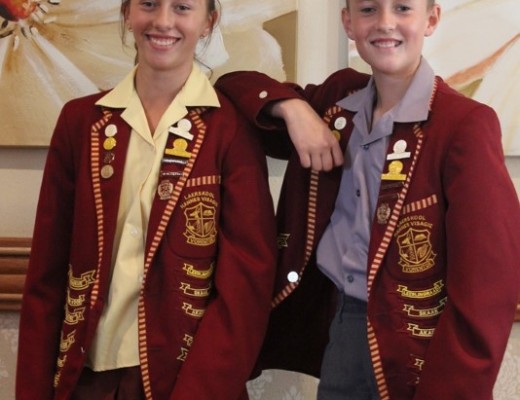 NIGEL - Laerskool Hannes Visagie se hoofseun- en meisie vir 2016 is die Fourie tweeling, Anli en Pieter.