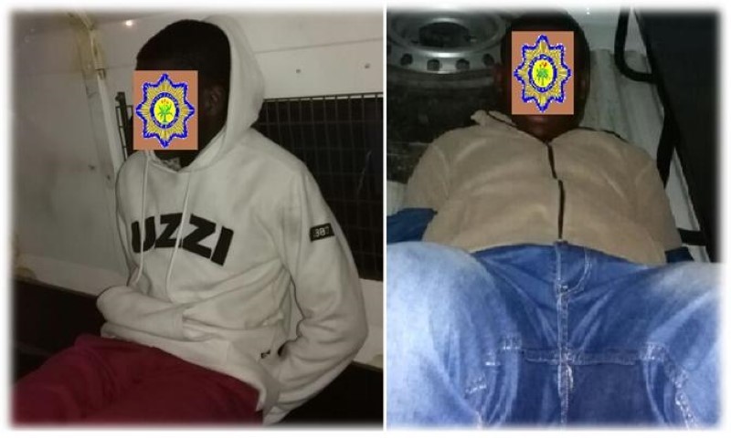 Two suspects were arrested by members from SAPS Duduza, after they hi-jacked a vehicle in Duduza on June 2. The suspects will appear in Nigel Magistrate’s Court soon.