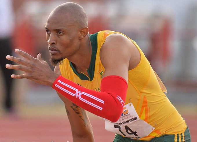 Godfrey Khotso-Mokoena in action