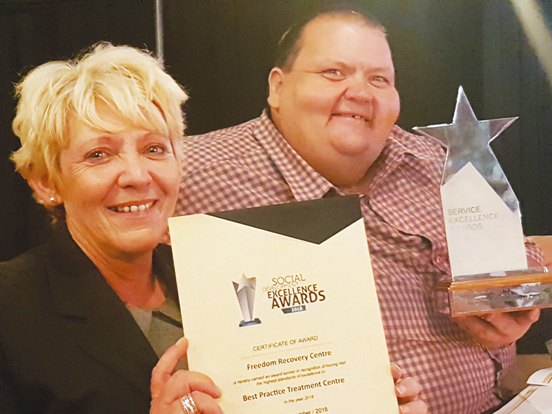 Local Rehab Centre scoops best practice treatment centre award