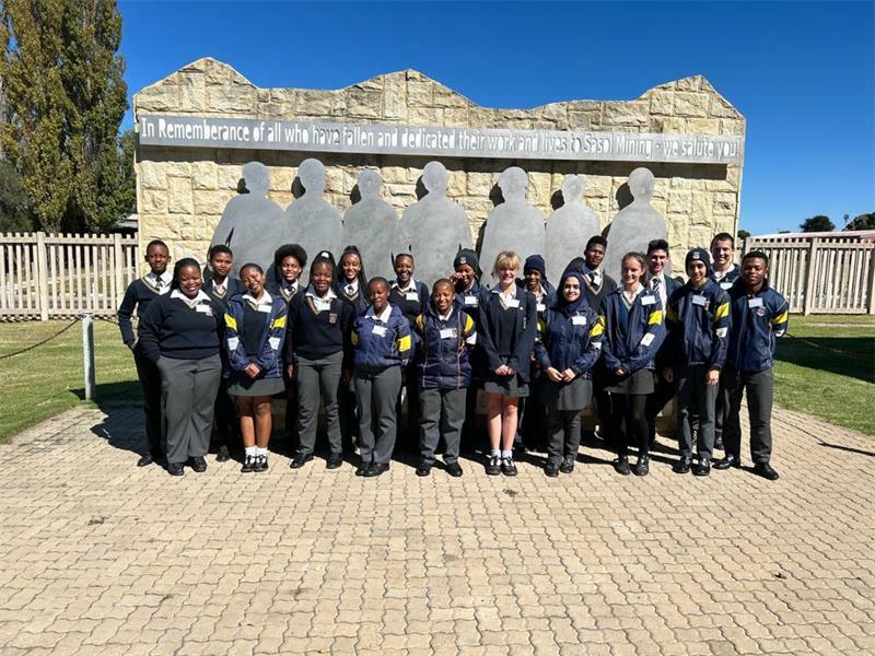 Balfour Combined School visits Sasol Heidelberg Nigel Heraut