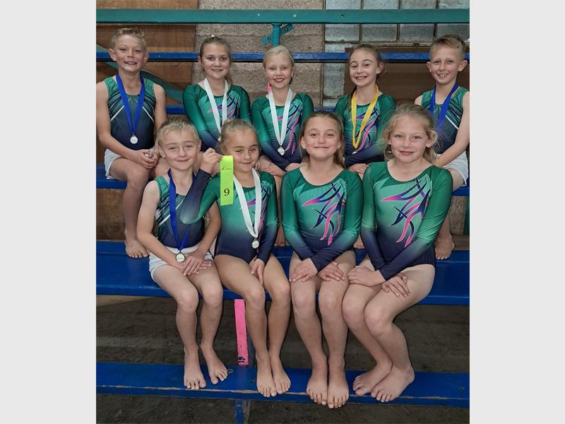 Young gymnasts from Nigel delivered top results at the Gauteng Gymnastics Festival, earning medals and top-10 finishes