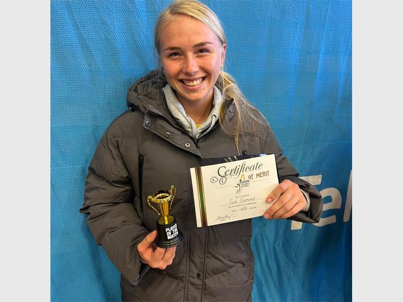 Suné Barnard sal later vanjaar saam met haar span teen verskeie Afrika lande speel.