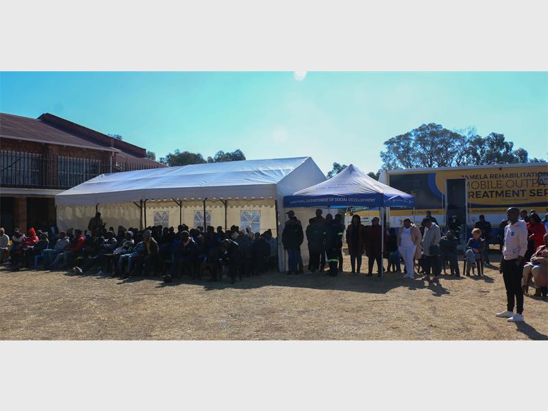 The Gauteng Department of Social Development has kicked off a mass admissions programme to tackle substance abuse across the province.