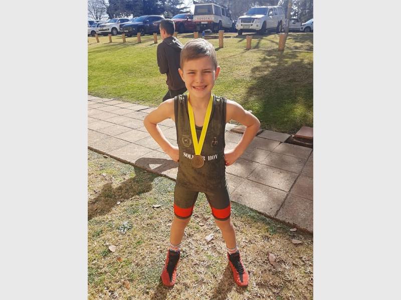 Die stoeier het sy Sedibeng kleure verdien.