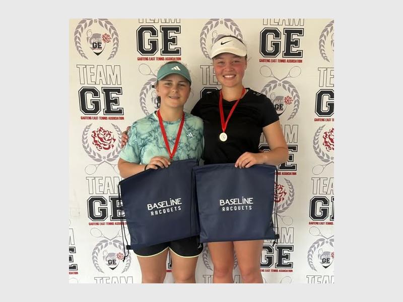 Volkies is dubbelswenners by Baseline Geta Winter Tennistoernooi.