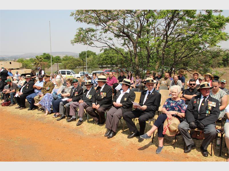 SAWV Eenheid Suikerbos hou op 28 September ’n gedenkdiens by die Ou Tronk in Heidelberg as deel van Operasie White Dove.