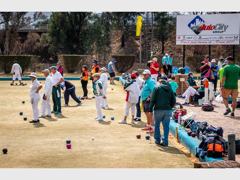 Die Nigel-span, onder leiding van Susan Kruger, het hul titel suksesvol verdedig tydens die Heidelberg Rolbalklub se opedag