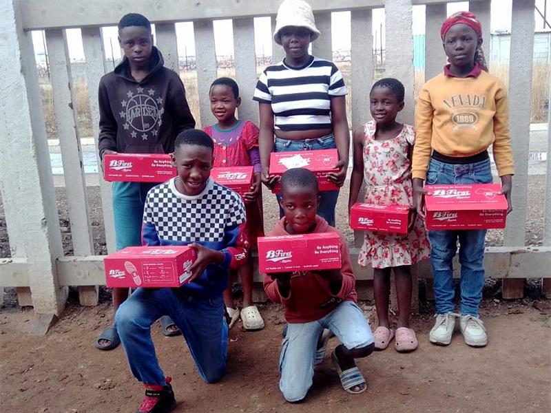 Torn shoes, blistered feet and long walks to school are now a thing of the past for many Devon learners, thanks to a Women’s Day donation.