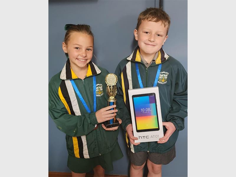 Die leerders het met oorgawe deelgeneem en goed gevaar.