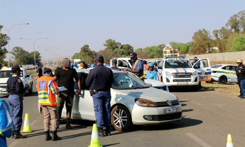 Law enforcement agencies, including Nigel SAPS and traffic authorities, joined forces for Operation Shanela, conducting roadblocks, vehicle searches, and arrests to combat a recent surge in crime across Ekurhuleni on September 4.