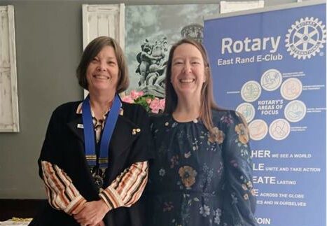 Despite meeting remotely, club members are personally involved in serving their community with unwavering commitment.