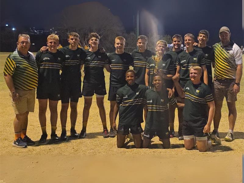 Die toernooi was volop aksie en is goed ondersteun maar die weer het aan die einde gepla.