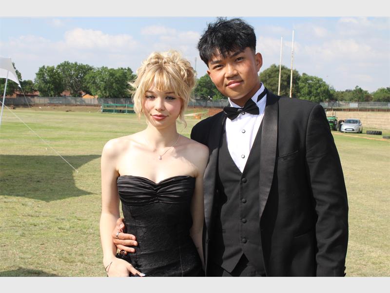 It was all glitz, luxury cars and elegant gowns as Hoërskool John Vorster's class of 2025 celebrated their matric farewell.