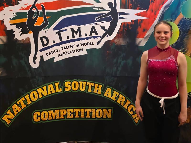 Met vier eerste plekke, ’n tweede plek en die toekenning van haar SA kleure, is Kaylee de Bruyne besig om as ’n ster op die dansverhoog uit te blink.