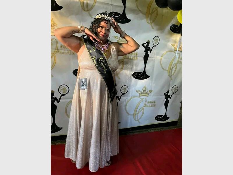 Alra Park community activist and computer instructor Jezel Esbend (57) captured the title of Miss Callies 2025 second princess, using her platform to inspire women and young people with a message of resilience, service and self-belief