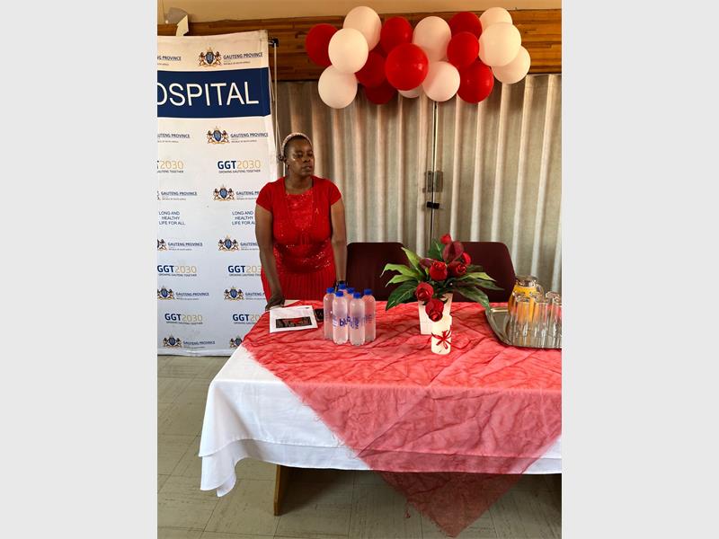 The Sizanempilo Clinic staff united for an educational World Aids Day commemoration.